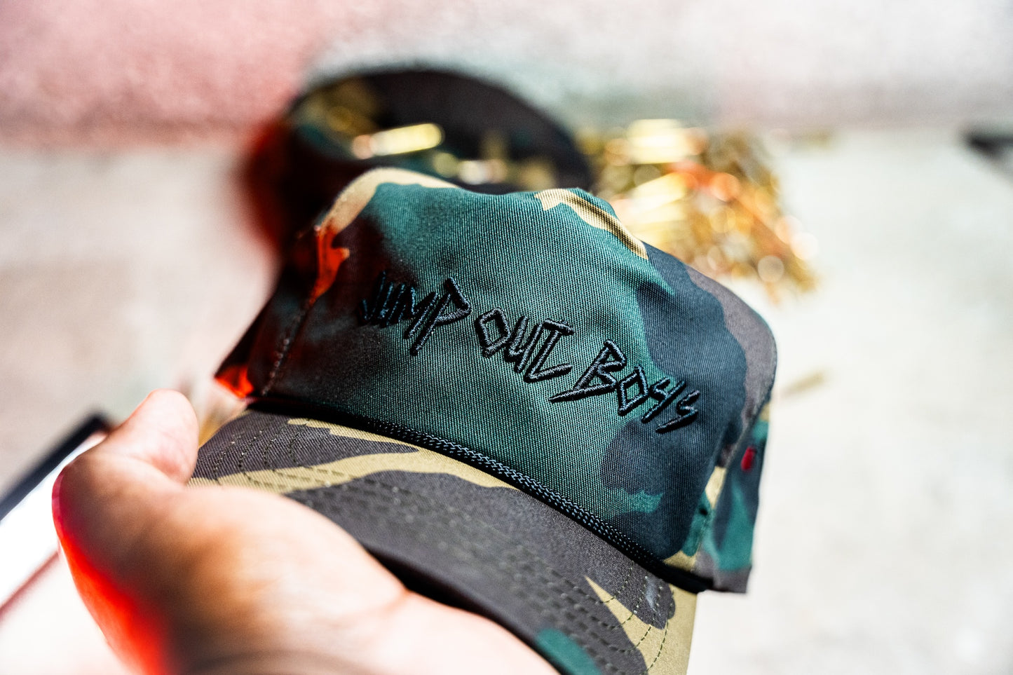 Jump Out Boys M81 5 Panel Embroidery Snapbacks (PRE-ORDER ENDS 4/15 )