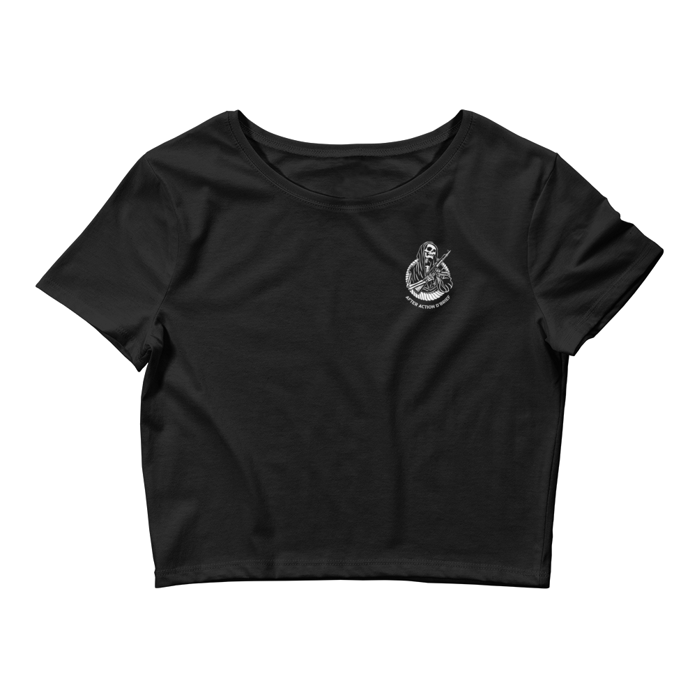 One Nation Under God Ladies Crop Tee