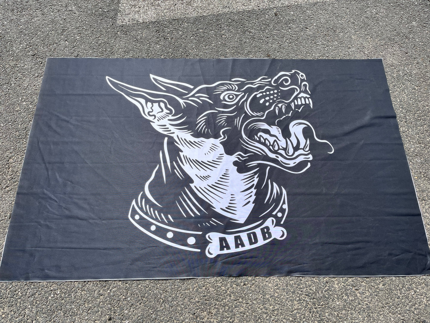 “Demon K9” Black Flag