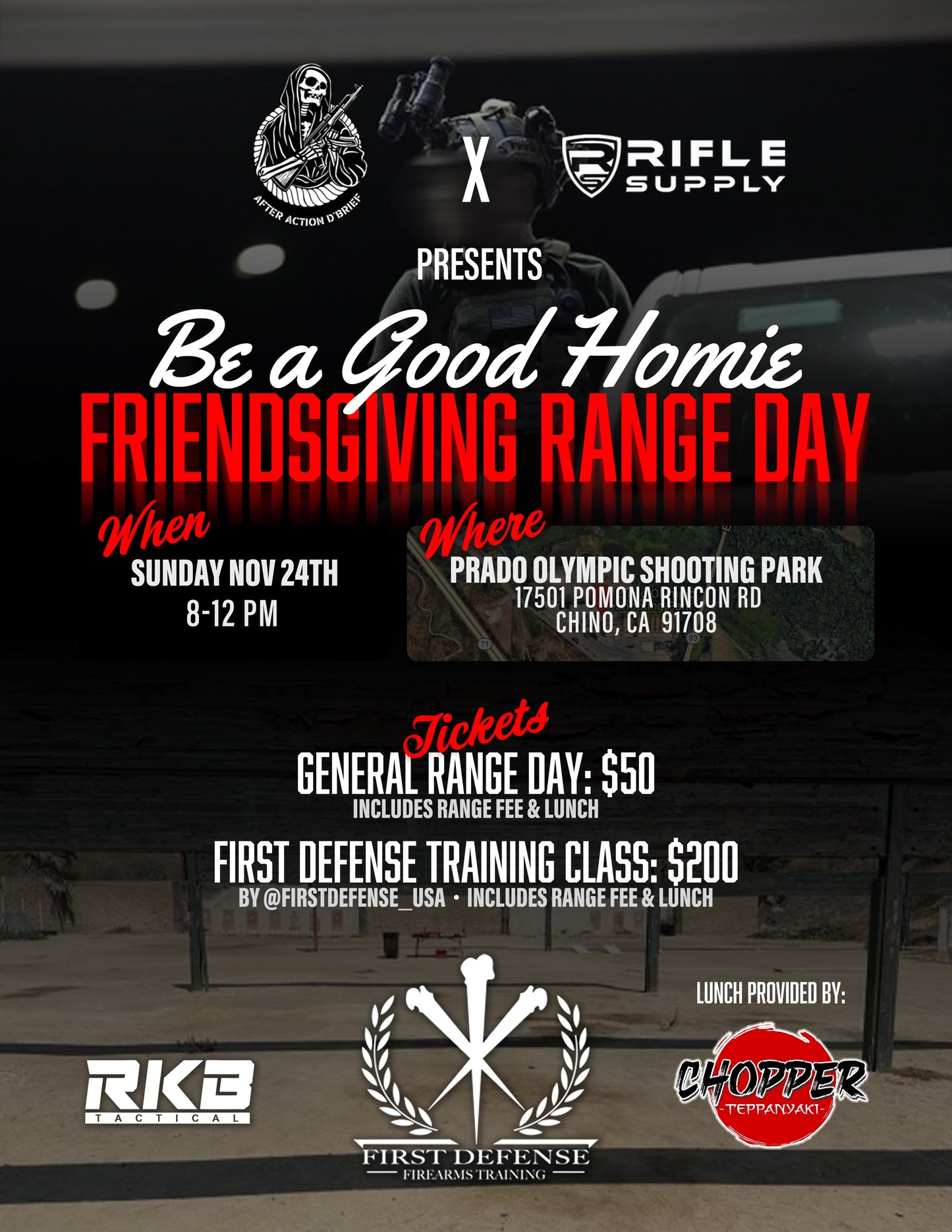 Be a Good Homie Friendsgiving Day  Admission Tickets