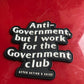 Anti-Government but I work for the Government 3D PVC Patches(Pre-Order Resupply)