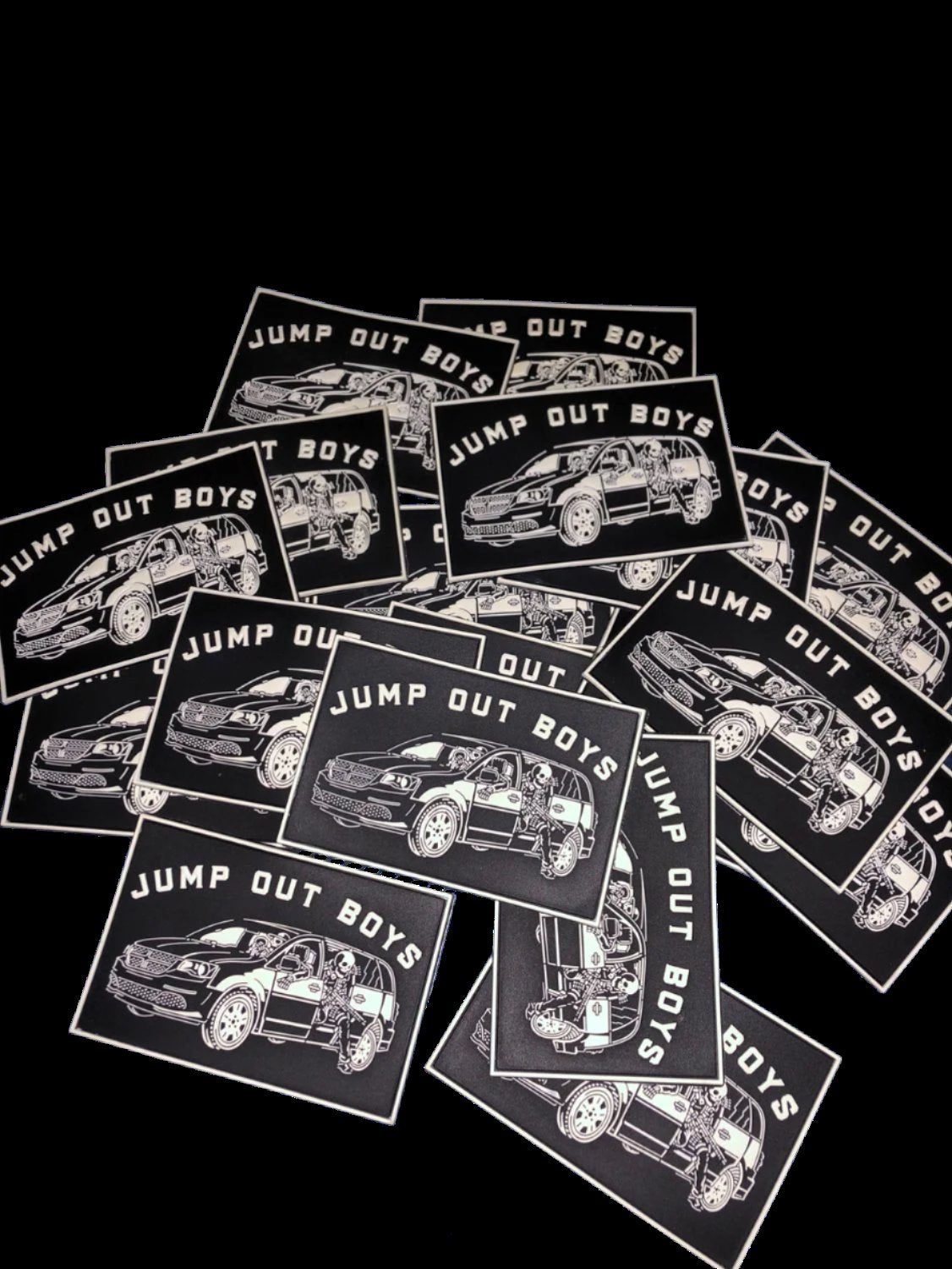 Jump Out Boys Glow in the Dark Patches