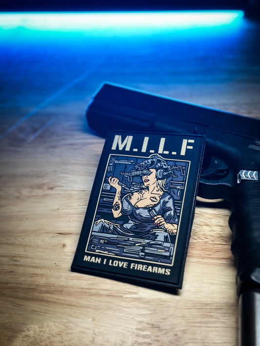 MILF Limited Edition  PVC Morale Patches