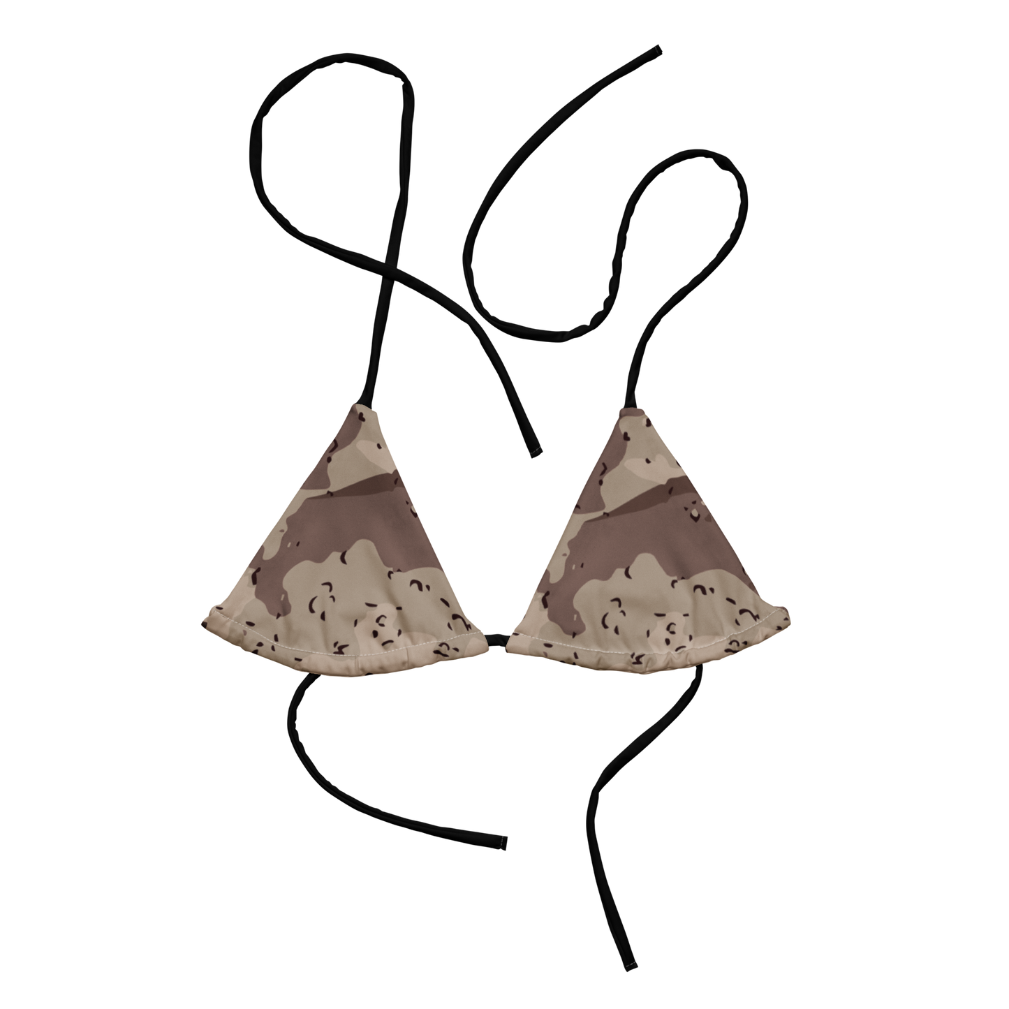 Chocolate Chip for the Nips Ladies string bikini top