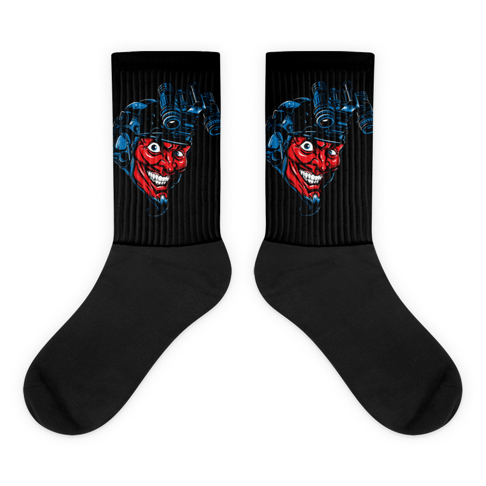 Its Demon Time Sublimated Socks