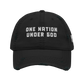 One Nation Under God Distressed Dad Hat