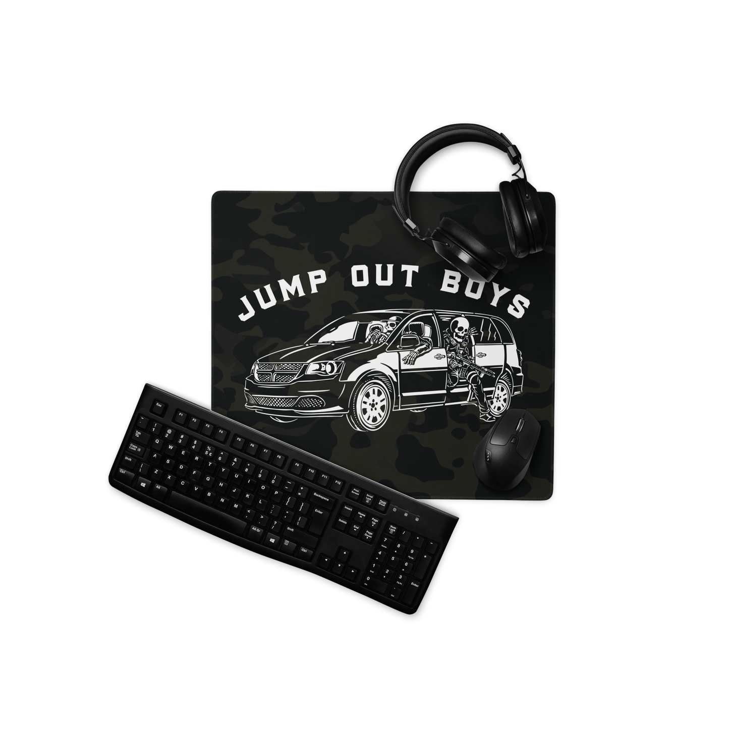 Jump Out Boys  Multi-Cam Black Desk Pad