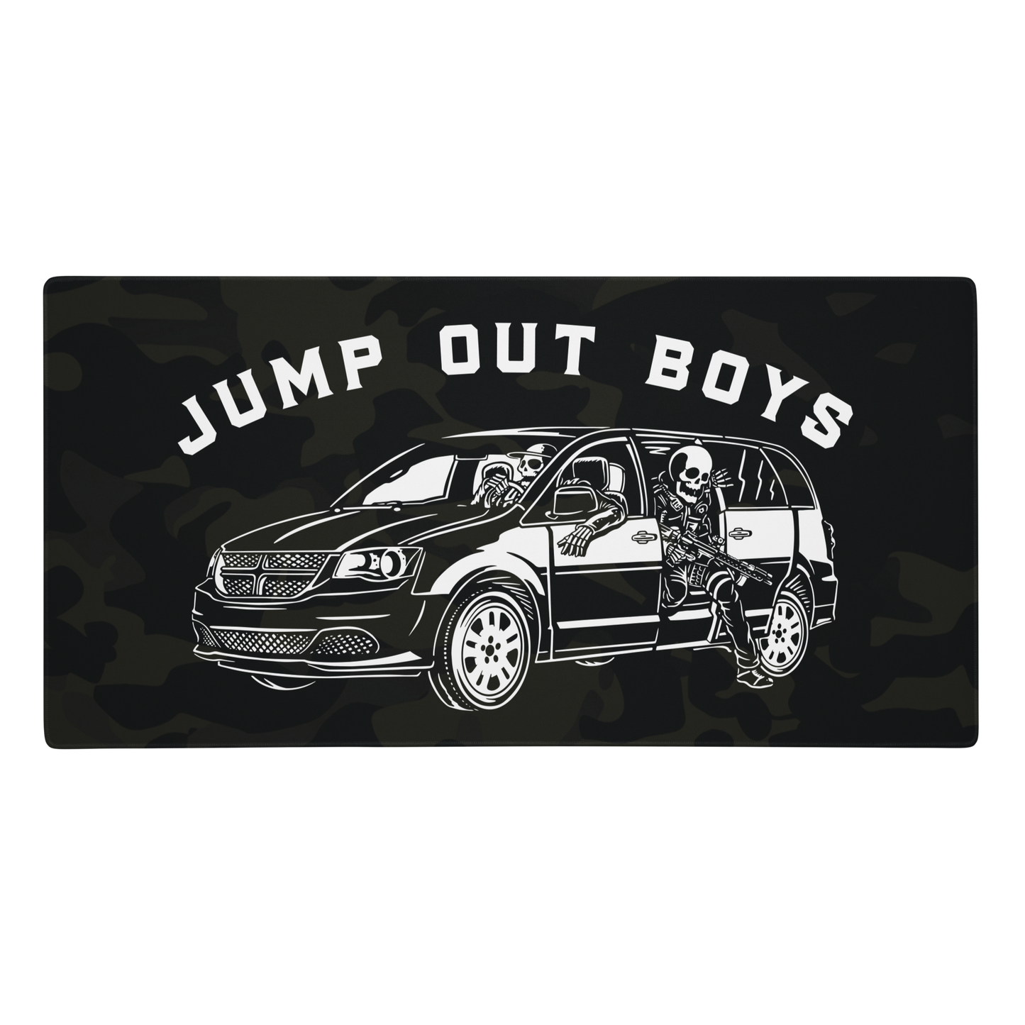 Jump Out Boys  Multi-Cam Black Desk Pad