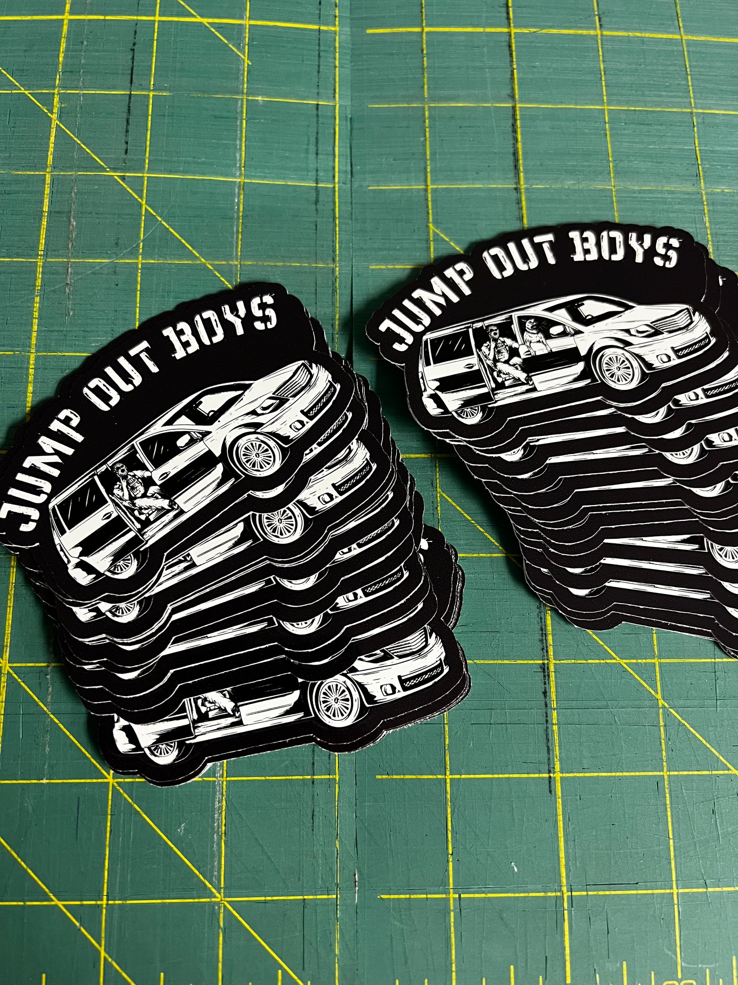 Jump out Boys Decals