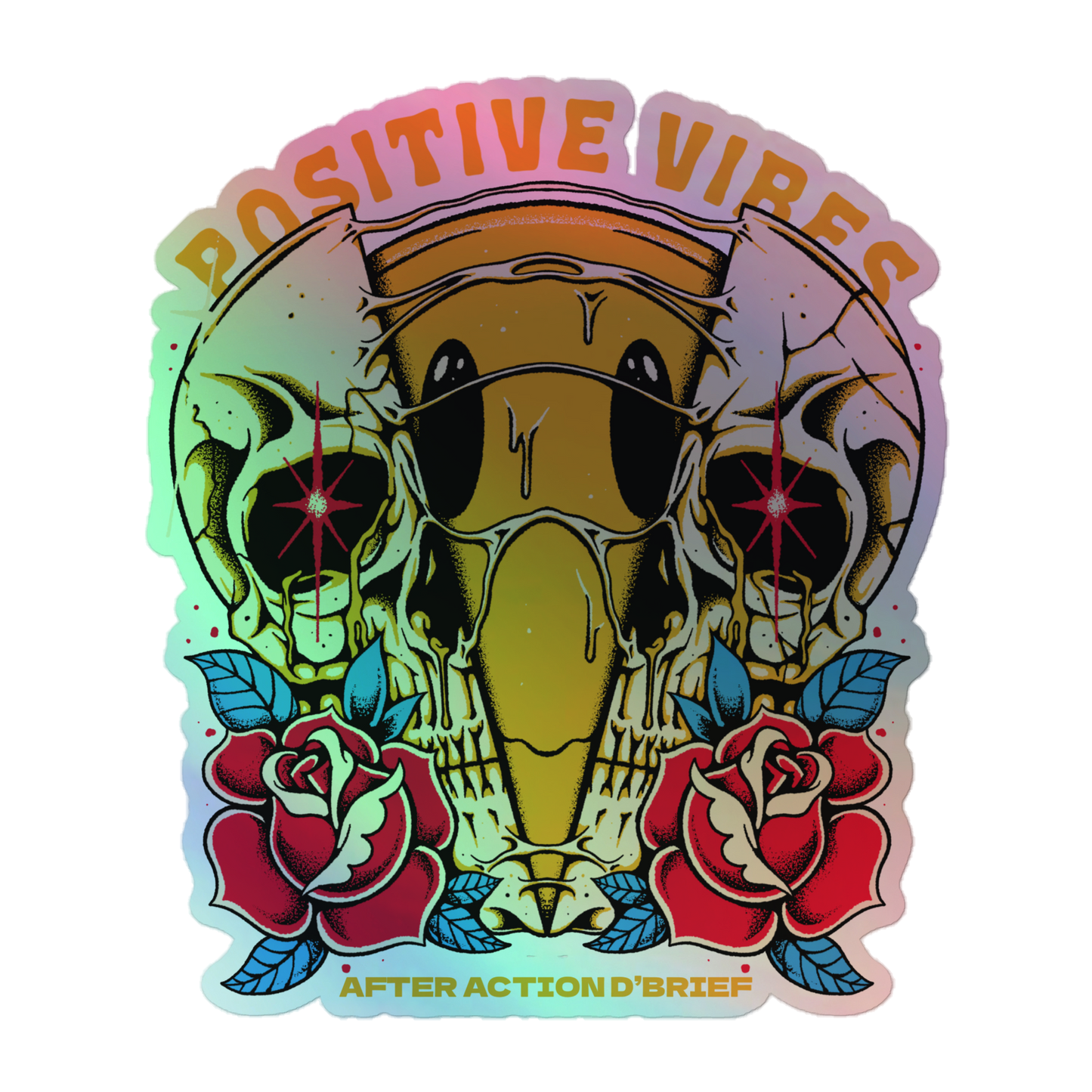 Positive Vibes Decals