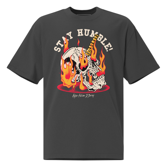 Stay Humble Oversized faded Tees