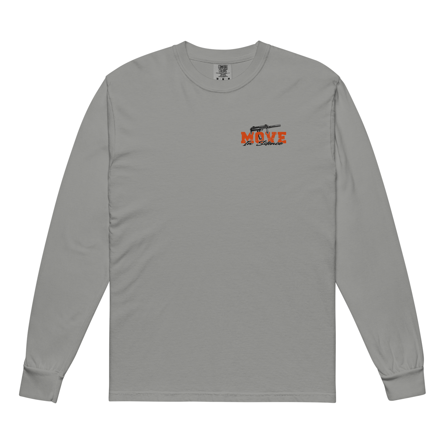 Move In Silence heavyweight long-sleeve Tee