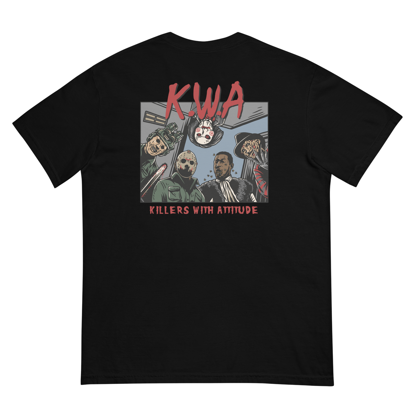 Killers With Attitude Halloween  heavyweight Tee