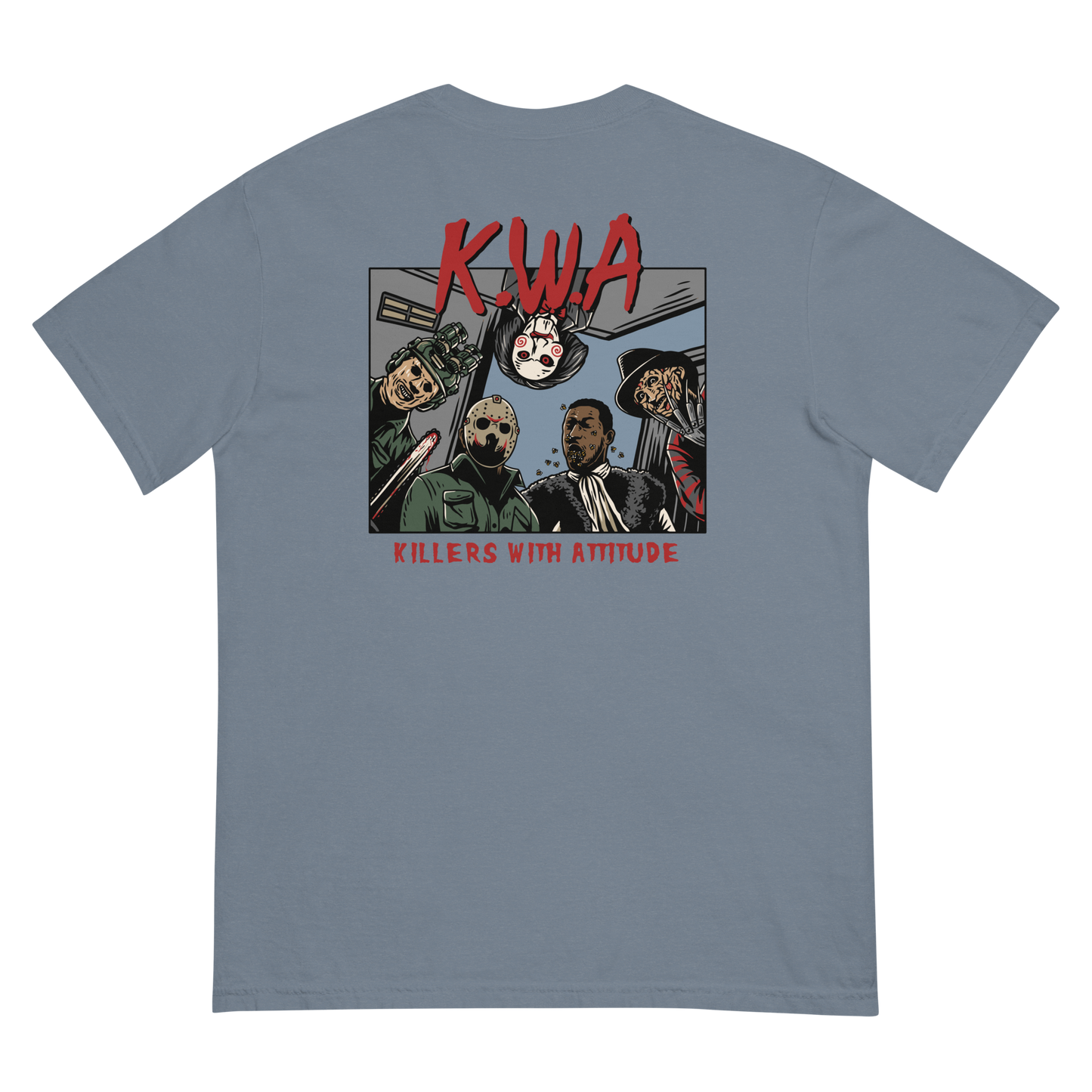 Killers With Attitude Halloween  heavyweight Tee