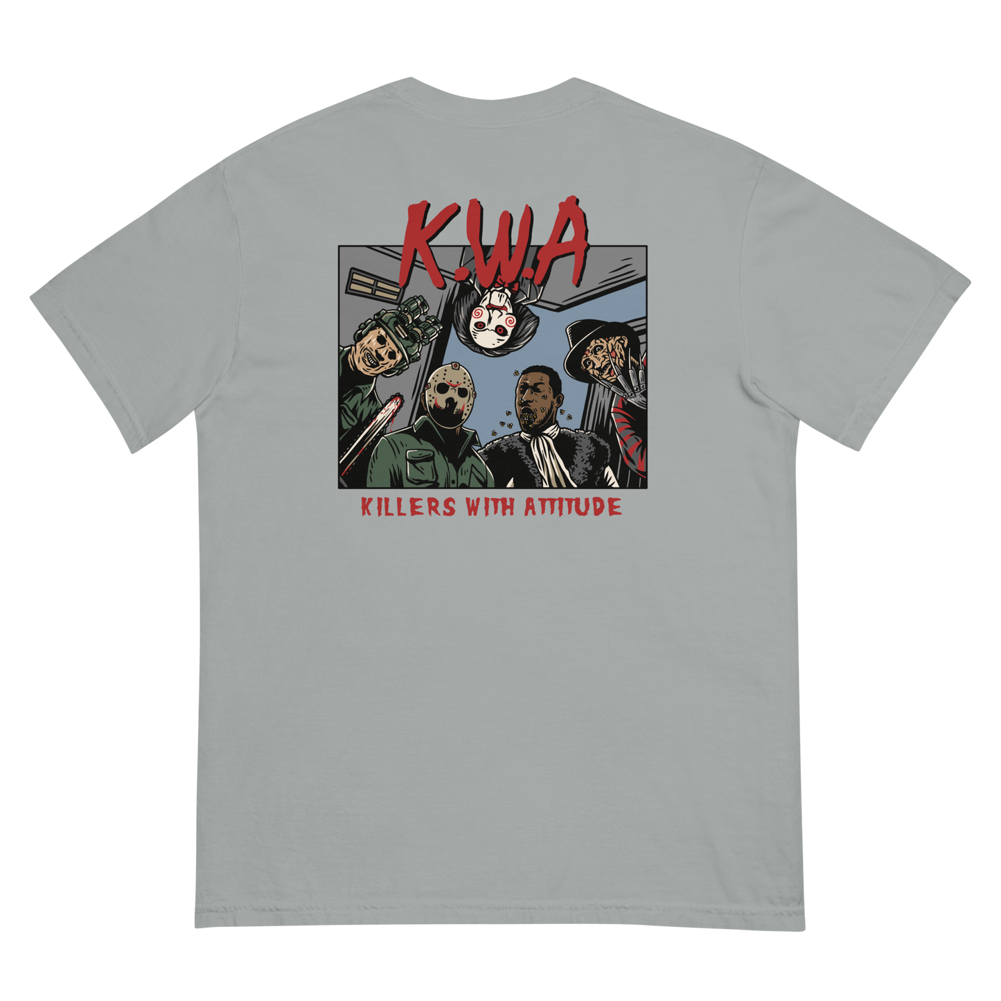 Killers With Attitude Halloween  heavyweight Tee