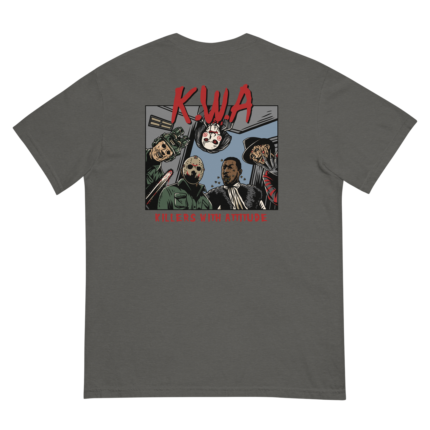 Killers With Attitude Halloween  heavyweight Tee