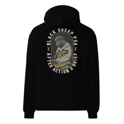 Black Sheep PSA X After Action D'Brief oversized hoodie