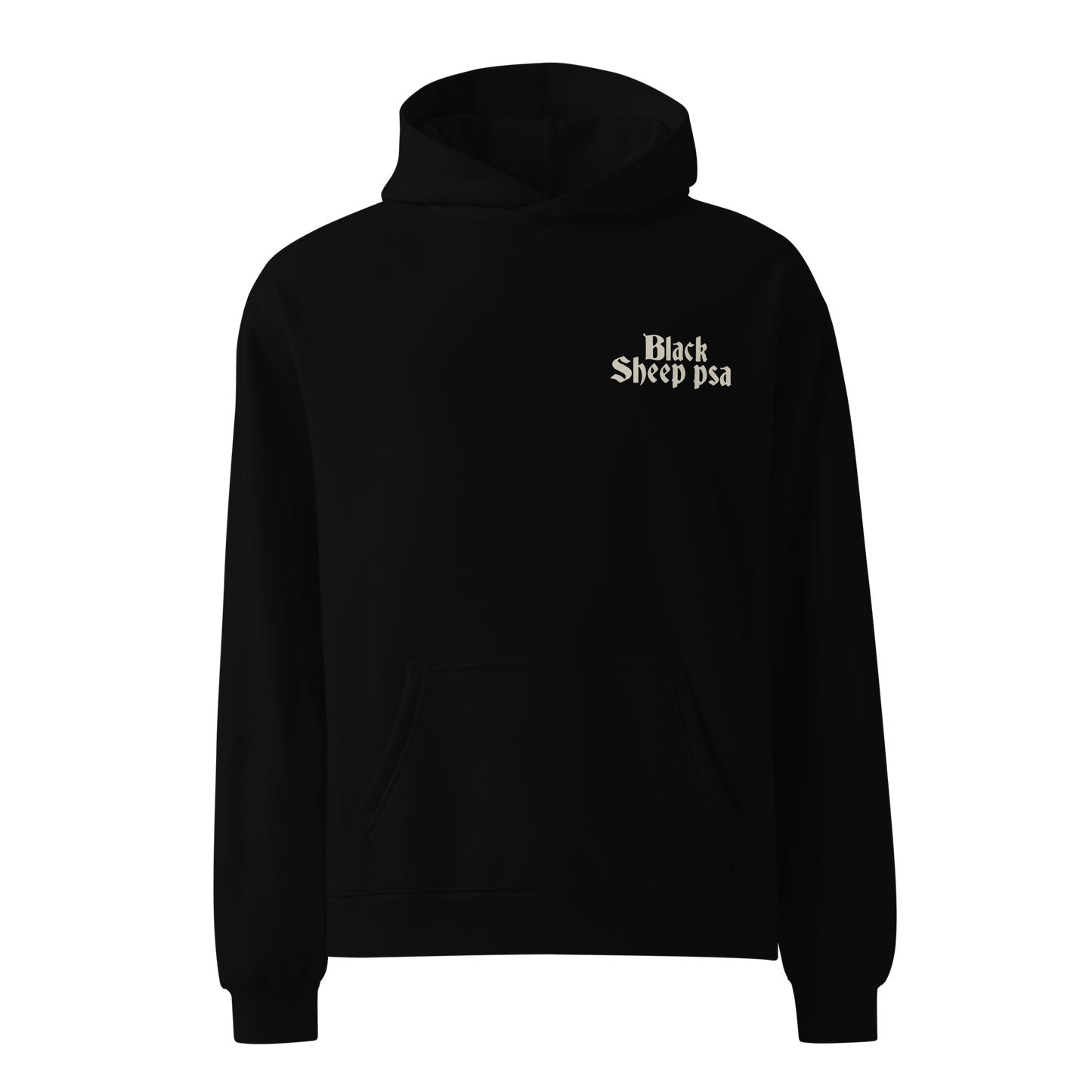 Black Sheep PSA X After Action D'Brief oversized hoodie