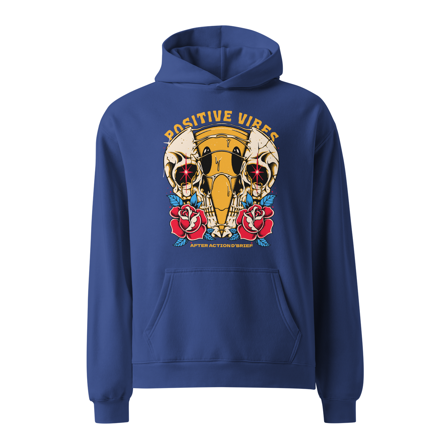 Positive Vibes oversized hoodie