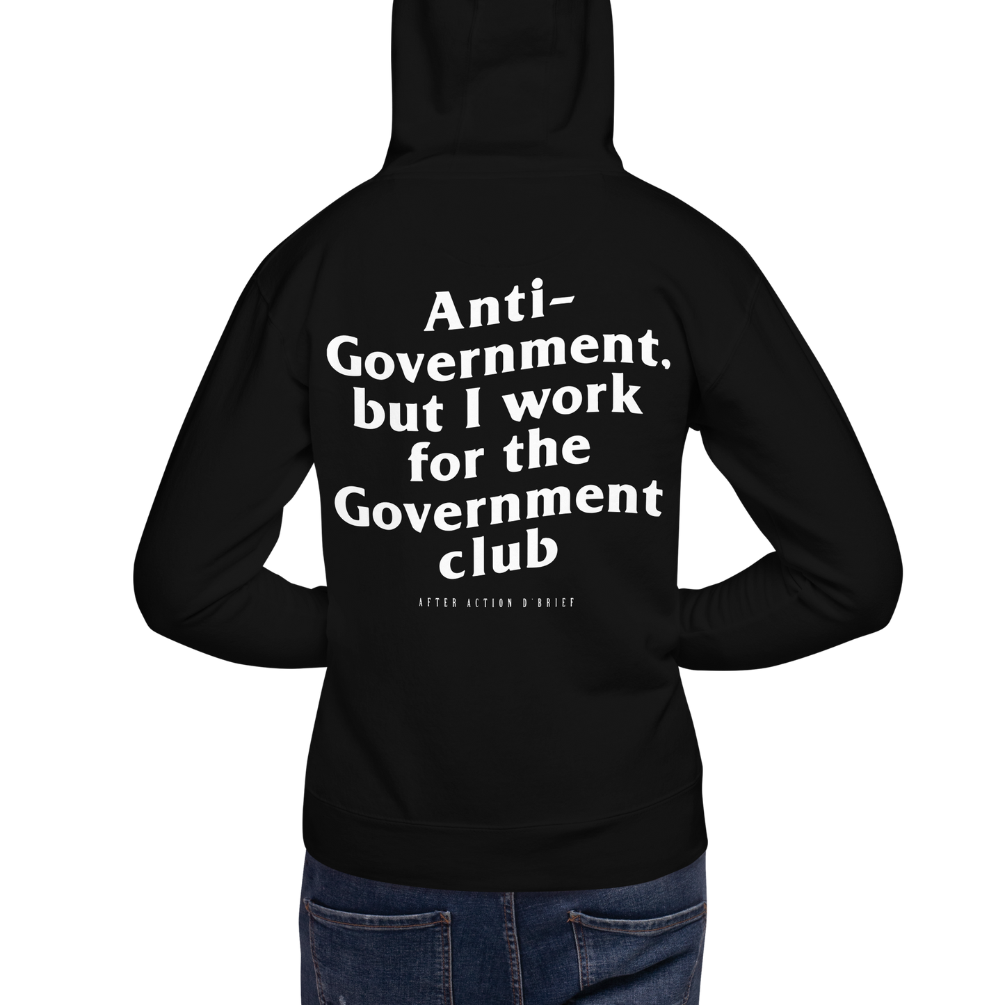 Anti-Government but I work for the Government Hoodie