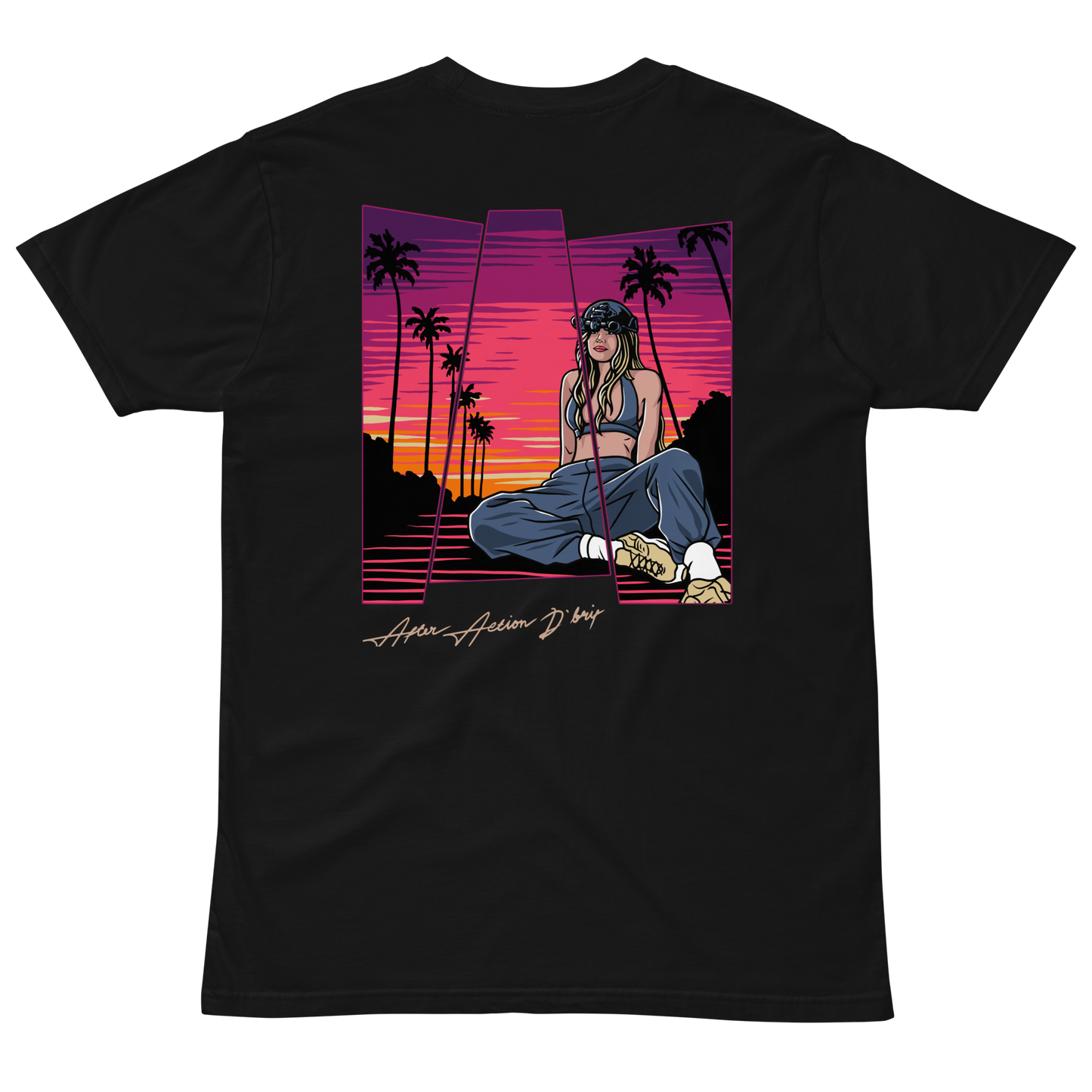 Sunsets and Palm Trees Tees