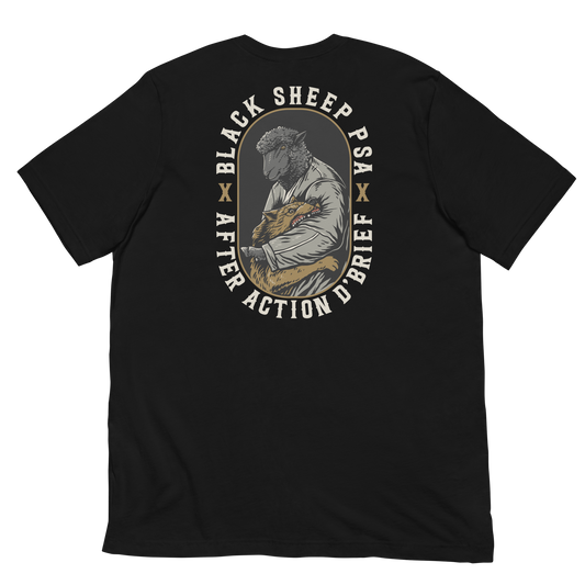 Black Sheep PSA X After Action D'Brief Collab Tee