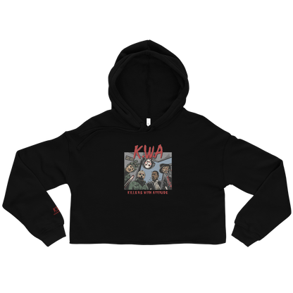 Killers with Attitude Ladies Crop Hoodie