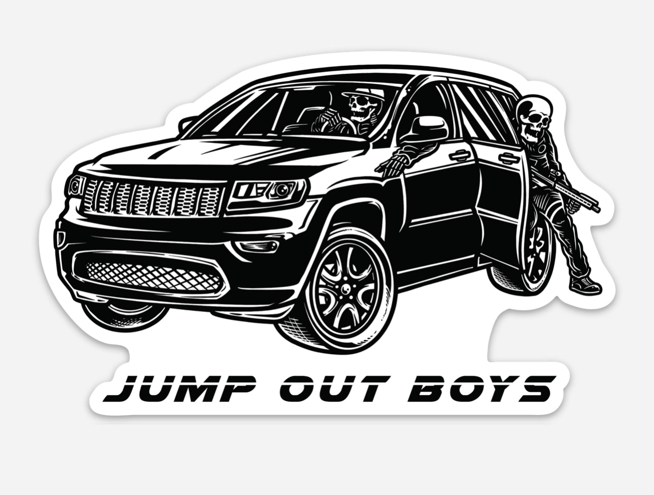 Jump out Boys Decals