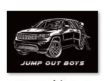 Jump Out Boys Trackhawk Flag