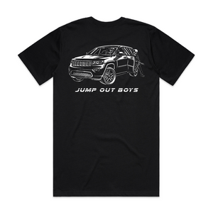 Open image in slideshow, Jump Out Boys Jeep Tee
